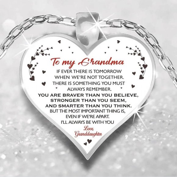 Brand New Grandmother Necklace (Charm with Chain) - Picture 1 of 1